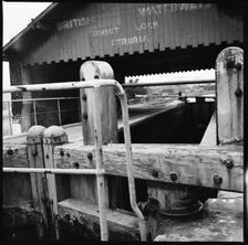 Summit Lock, Trent and Mersey Canal, Etruria, Hanley, Stoke-on-Trent, 1965-1968. Creator: Eileen Deste
