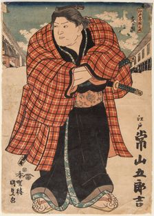 Sumo Wrestler Tsunenoyama Gorokichi, 1843