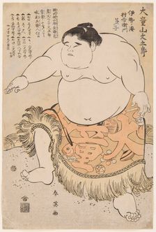 Sumo Wrestler Daidozan Bungoro at the age of 7
