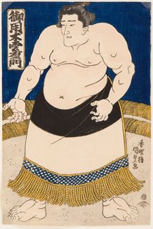 Sumo Wrestler Goyogi Kumoemon, 1840s