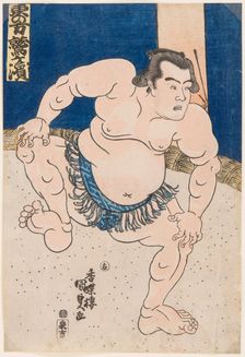 Sumo Wrestler Koyanagi, c. 1830