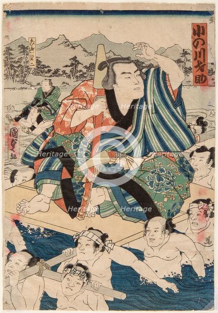 Sumo Wrestler Onogawa Saisuke, 1862.