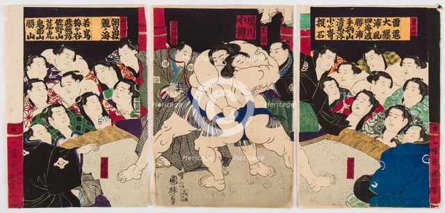 Sumo wrestlers, .