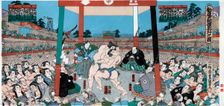 Sumo wrestling, Japan