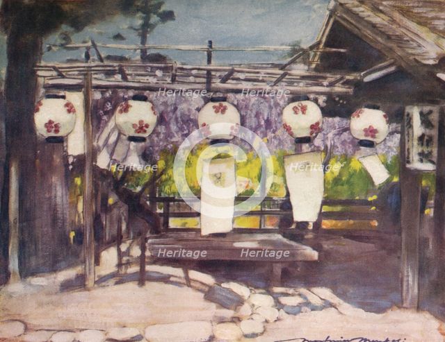 'Sun and Lanterns', c1887, (1901). Artist: Mortimer L Menpes.