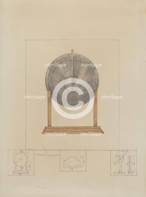 Sun Dial, c. 1936. Creator: Henry Meyers.