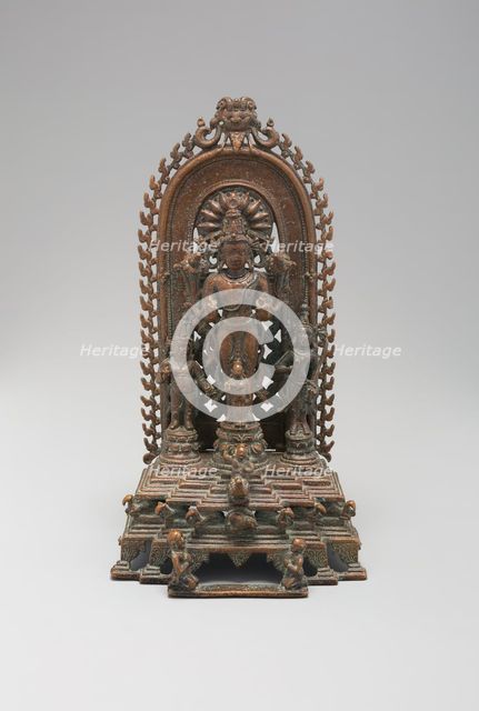 Sun God Surya on His Chariot, Pala period, 10th/12th century. Creator: Unknown.
