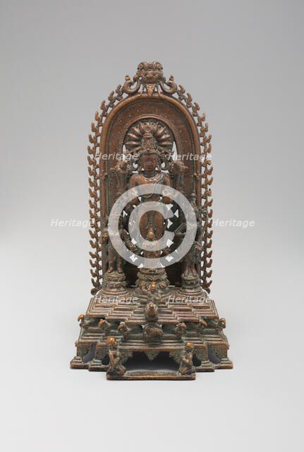 Sun God Surya on His Chariot, Pala period, 10th/12th century. Creator: Unknown.