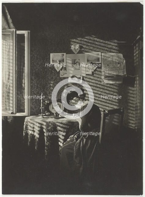 Sun Rays - Paula, Berlin, 1889, printed 1920/39. Creator: Alfred Stieglitz.