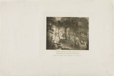 Sun Reflecting on the Dew, A Garden Scene, c. 1812. Creator: William Birch