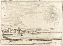 Sun Rising, 1628. Creator: Jacques Callot