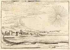 Sun Rising, 1628. Creator: Jacques Callot
