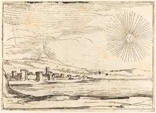 Sun Rising, 1628. Creator: Jacques Callot