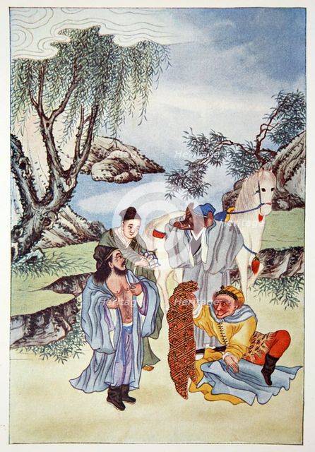'Sun Steals Clothing for his Master', 1922.  Creator: Unknown.