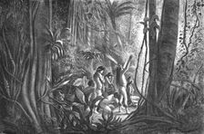 Sun-worship of Amazon Indians; A Trip up the Trombetas 1875. Creator: Unknown