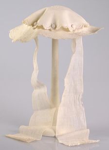 Sunbonnet, American, ca. 1885. Creator: Unknown
