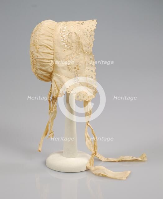 Sunbonnet, American, ca. 1890. Creator: Unknown.