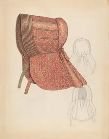 Sunbonnet, c. 1936. Creator: Roberta Spicer