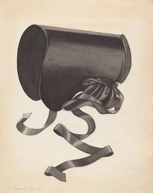 Sunbonnet, c. 1936. Creator: Roberta Spicer