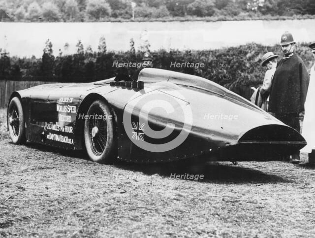 Sunbeam 1000 hp car, 1927. Artist: Unknown
