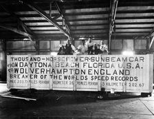 Sunbeam 1000hp World Land speed record attempt at Daytona 1927