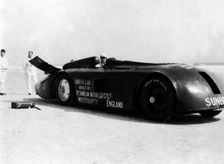 Sunbeam 1000hp World Land speed record attempt at Daytona 1927