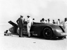 Sunbeam 1000hp World Land speed record attempt at Daytona 1927