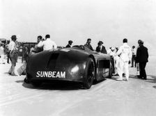 Sunbeam 1000hp World Land speed record attempt at Daytona 1927