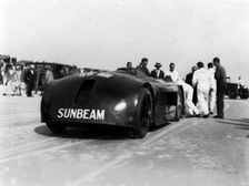 Sunbeam 1000hp World Land speed record attempt at Daytona 1927