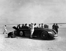 Sunbeam 1000hp World Land speed record attempt at Daytona 1927