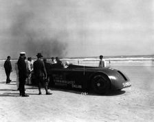 Sunbeam 1000hp World Land speed record attempt at Daytona 1927