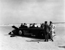 Sunbeam 1000hp World Land speed record attempt at Daytona 1927