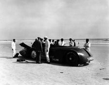 Sunbeam 1000hp World Land speed record attempt at Daytona 1927