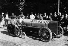 Sunbeam 350 hp, Rene Thomas. Creator: Unknown