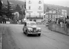 Sunbeam Talbot 90, Stirling Moss, 1954 Monte Carlo rally. Creator: Unknown