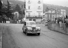 Sunbeam Talbot 90, Stirling Moss, 1954 Monte Carlo rally. Creator: Unknown