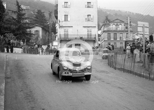 Sunbeam Talbot 90, Stirling Moss, 1954 Monte Carlo rally. Creator: Unknown.