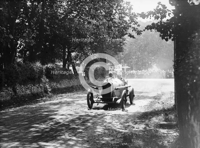 Sunbeam at the Isle of Man TT Race, 1914. Artist: Unknown