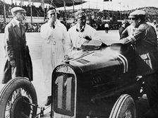 Sunbeam at the Spasish Grand Prix, Sitges, near Barcelona, 1923