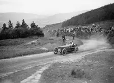 Sunbeam Coppa Florio type of Malcolm Campbell competing in the Caerphilly Hillclimb, Wales, 1923. Artist: Bill Brunell