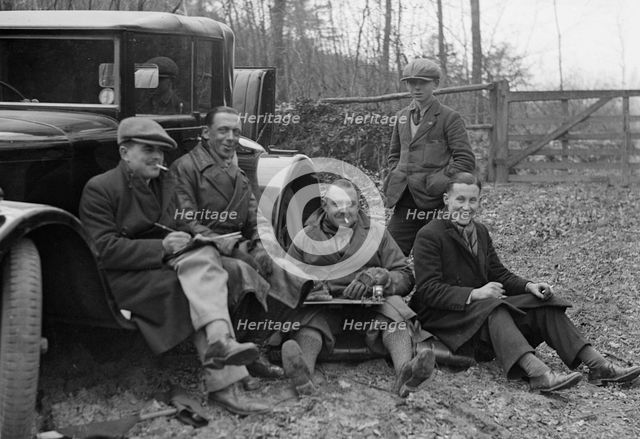Sunbeam Motor Car Club Bognor Trial, 1929. Artist: Bill Brunell.