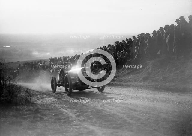 Sunbeam of Charles Vandervell, Essex Motor Club Kop Hillclimb, Buckinghamshire, 1922. Artist: Bill Brunell.