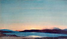 Sundown, Loch Rannoch, 1923. Creator: David Young Cameron