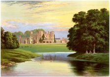 Sundorne Castle, near Shrewsbury, Shropshire, home of the Corbet-Pigott family, c1880