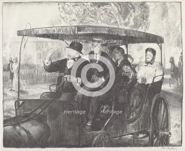 Sunday 1897, 1921. Creator: George Wesley Bellows.