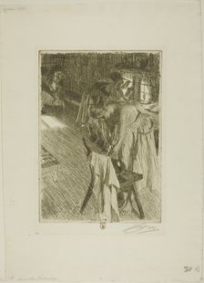 Sunday Morning, 1892/94. Creator: Anders Leonard Zorn