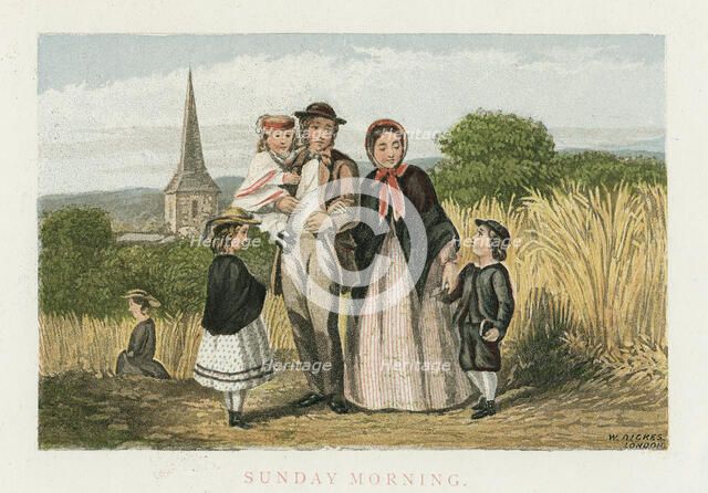 'Sunday Morning', c1880. Artist: Unknown