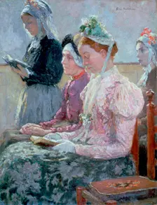Sunday Morning c1900. Artist: Gari Melchers