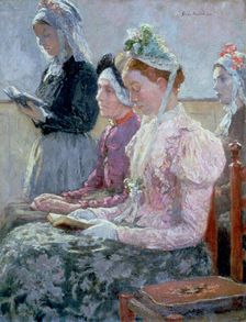 Sunday Morning c1900. Artist: Gari Melchers