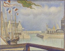 Sunday at Port-en-Bessin, 1888